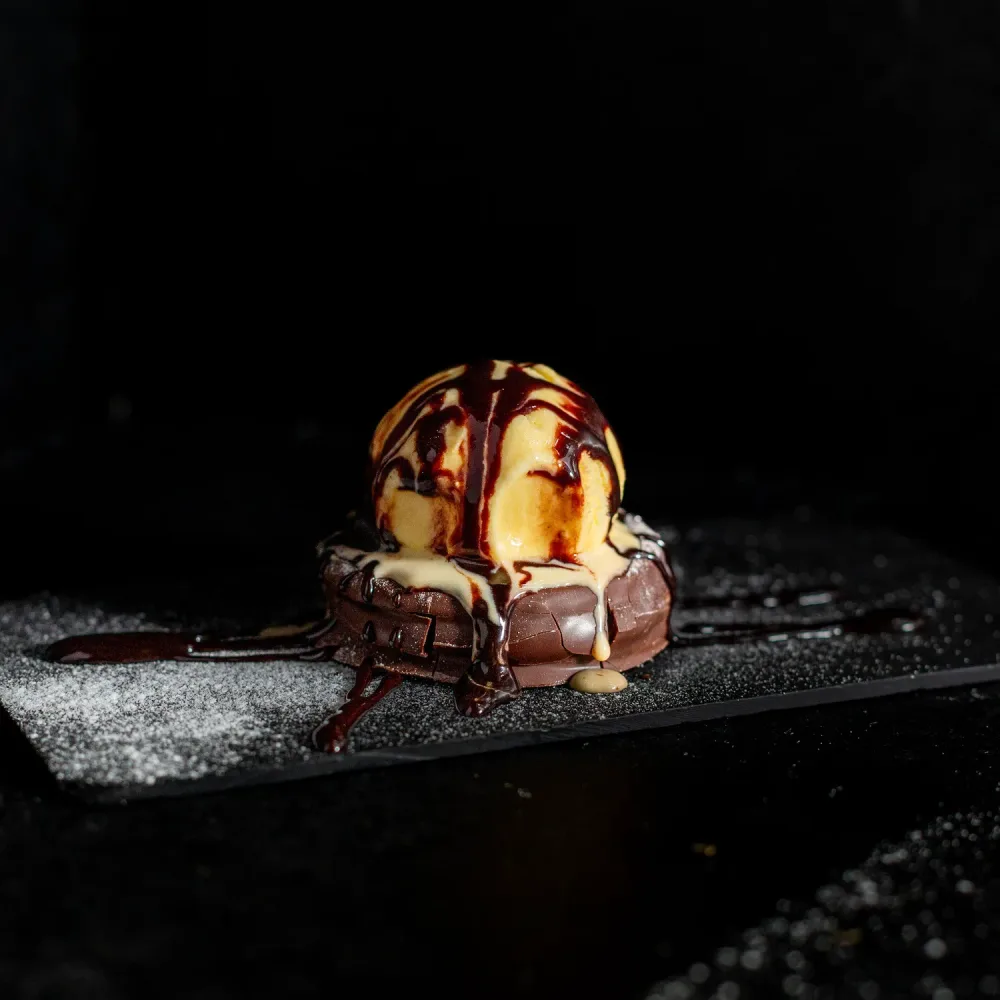Alfajor con helado
